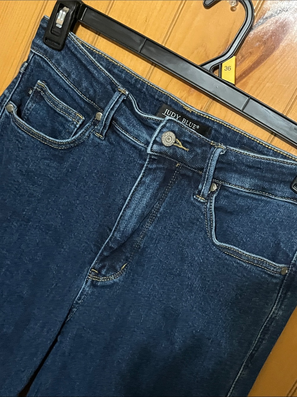 Judy Blue High Waist  Classic Straight Fit Jeans - Picture 7 of 8